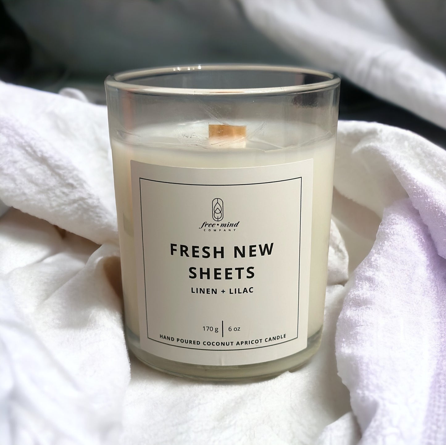 Fresh New Sheets (Linen+ Lilac)