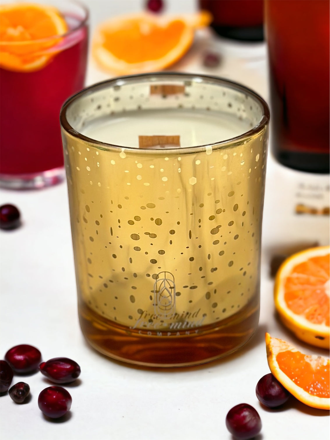 Wassail Punch (Orange, Cranberry + Spice)